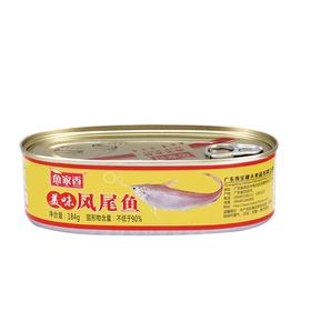 鱼家香 凤尾鱼罐头 184g